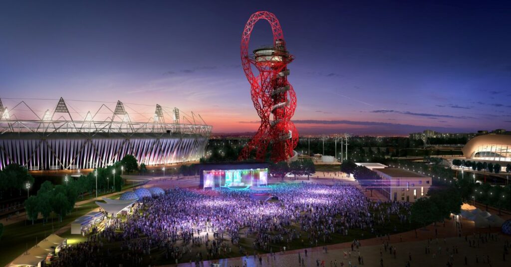 Queen Elizabeth Olympic park, uk
