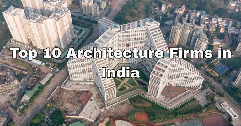 top 10 architecture firms in india