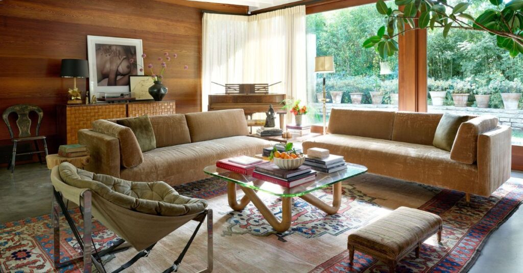dakota johnson living room