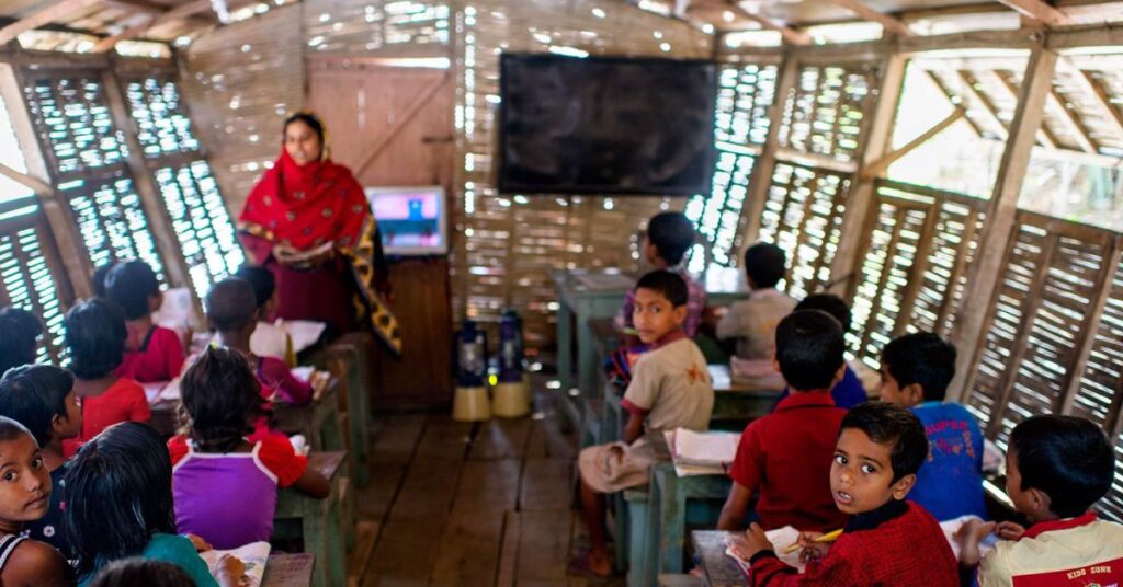 A Floating School in Bangladesh