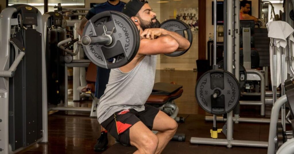 virat kohli home gym