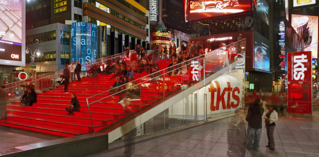 TKTS Booth by Perkins Eastman
