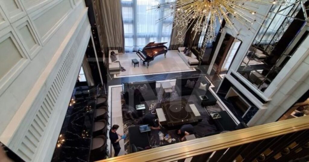 drake mansion interior