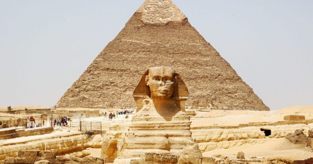history of Giza pyramid
