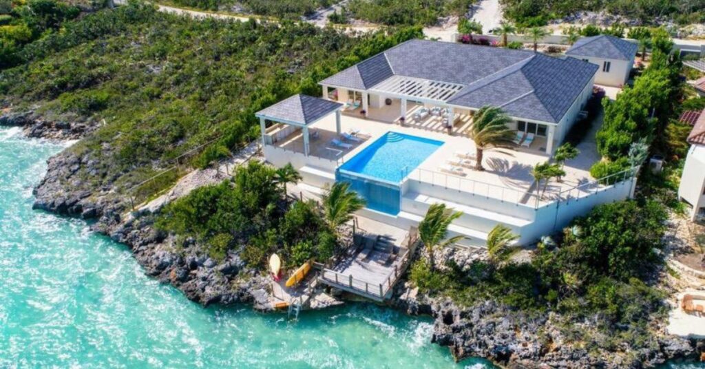 Superstar vacation home showcasing architectural ESCAPE through luxury design and fantasy spatial experience