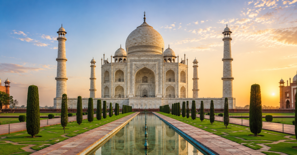 Taj mahal-Architectural symbol of india