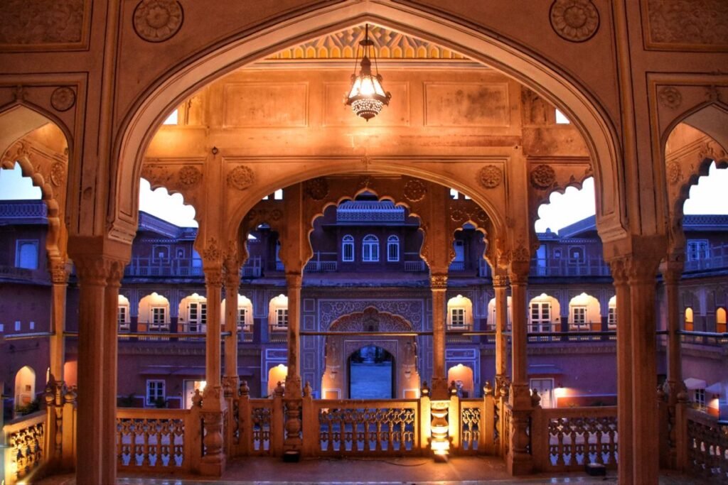 interiors of chomu palace