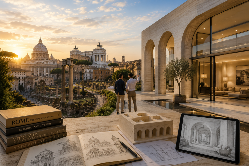 rome the eternal city an architectural hub