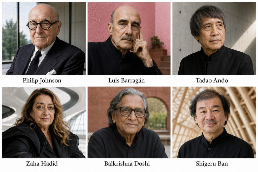 famous laureates who changed architecture