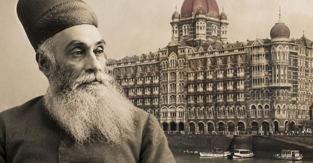 taj hotel with JRD Tata