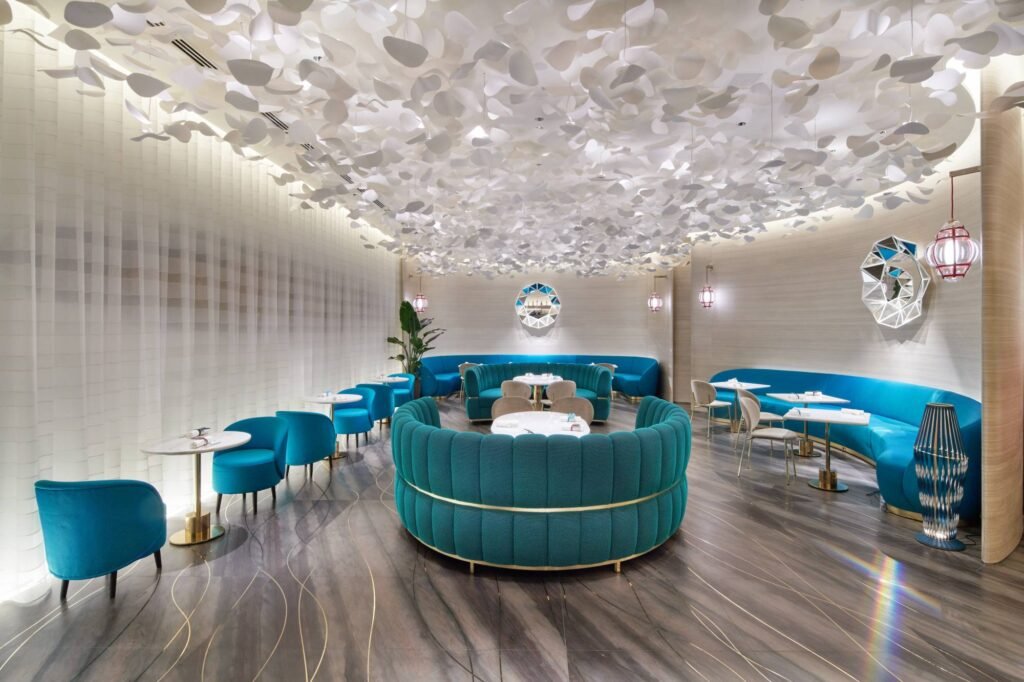 Le Cafe of the LV store in Ginza Namiki