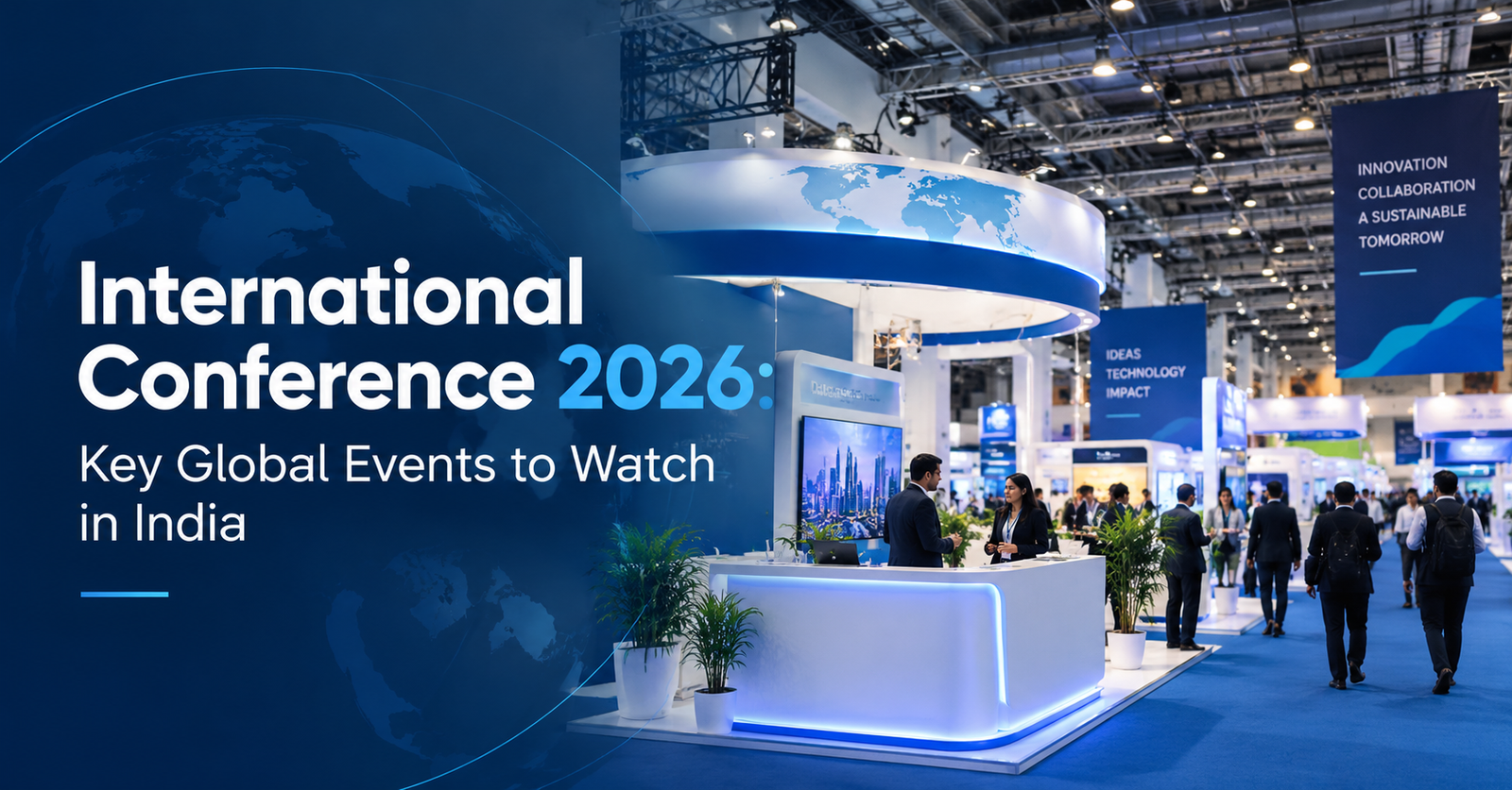 International conference 2026 exhibition showcasing global events and industry networking in India