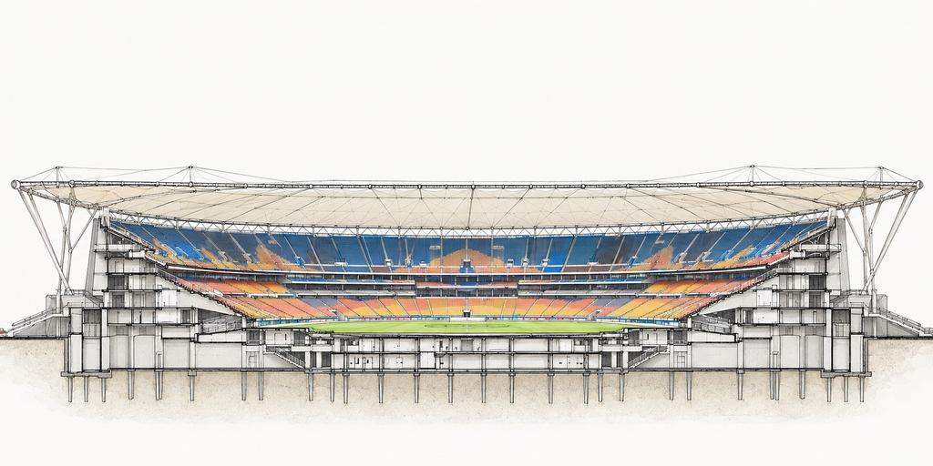 Narendra Modi Stadium: The Architecture Behind the World’s Largest Cricket Stadium